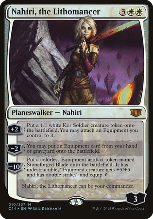 Nahiri, the Lithomancer (Commander 2014) [Commander 2014 Oversized] | Sanctuary Gaming