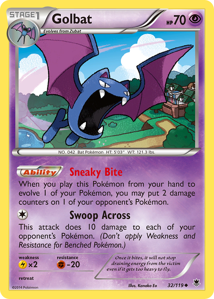 Golbat (32/119) [XY: Phantom Forces] | Sanctuary Gaming