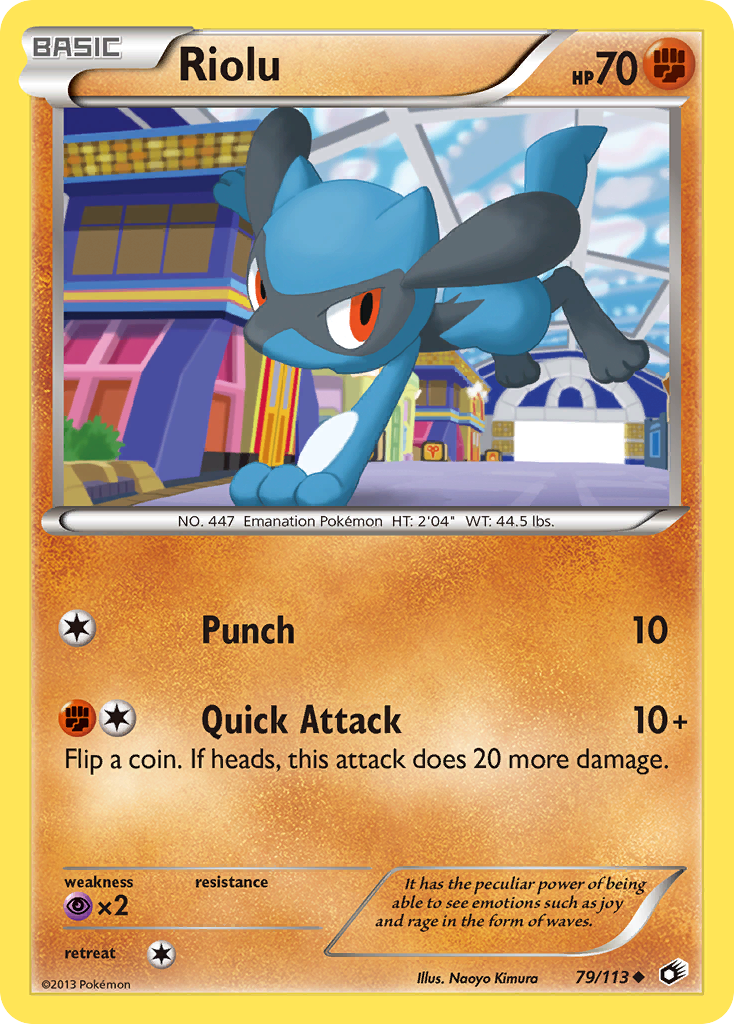 Riolu (79/113) [Black & White: Legendary Treasures] | Sanctuary Gaming