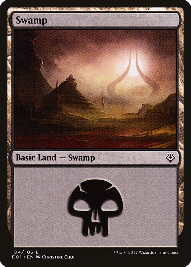 Swamp (104) [Archenemy: Nicol Bolas] | Sanctuary Gaming