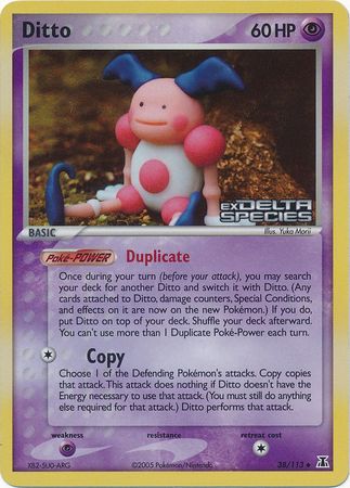 Ditto (38/113) (Stamped) [EX: Delta Species] | Sanctuary Gaming