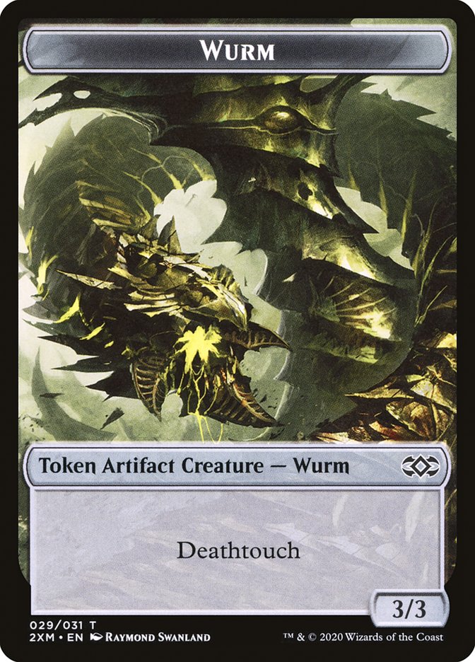 Wurm (029/031) [Double Masters Tokens] | Sanctuary Gaming