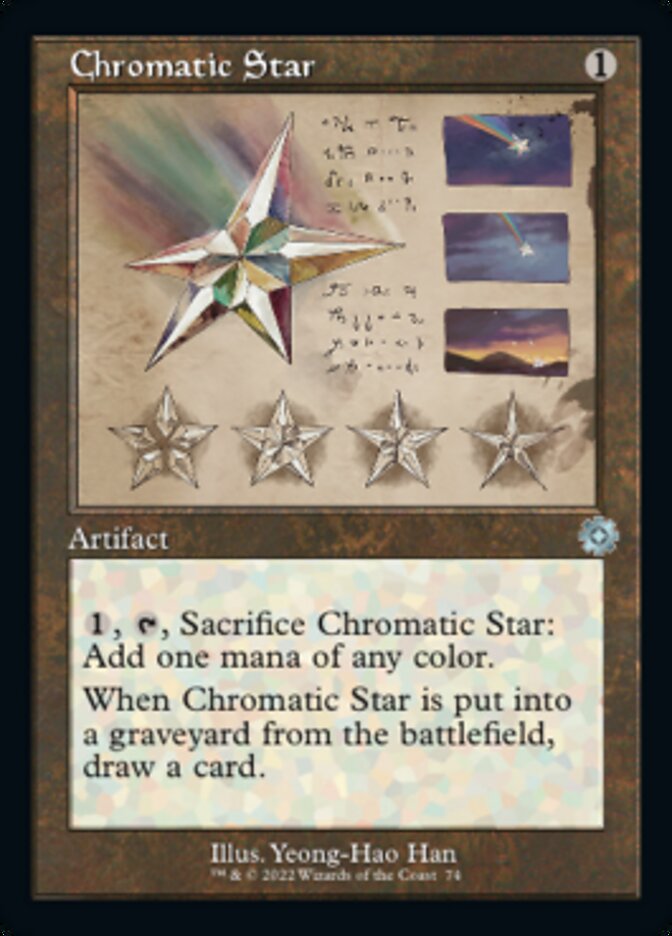 Chromatic Star (Retro Schematic) [The Brothers' War Retro Artifacts] | Sanctuary Gaming