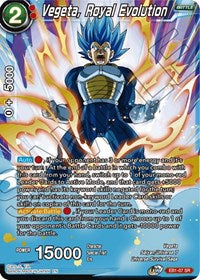 Vegeta, Royal Evolution (EB1-07) [Battle Evolution Booster] | Sanctuary Gaming