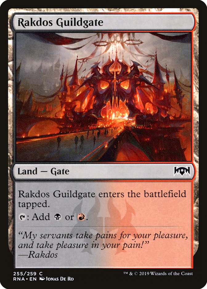 Rakdos Guildgate (255/259) [Ravnica Allegiance] | Sanctuary Gaming