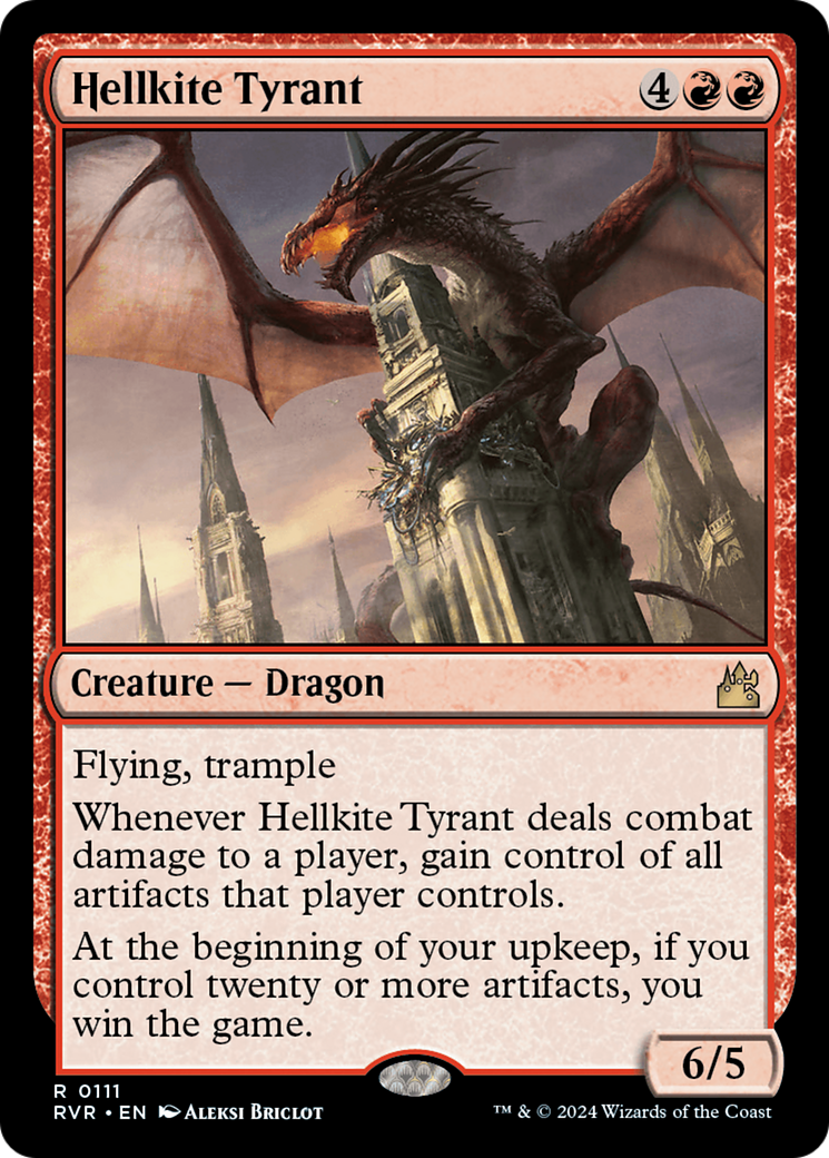 Hellkite Tyrant [Ravnica Remastered] | Sanctuary Gaming