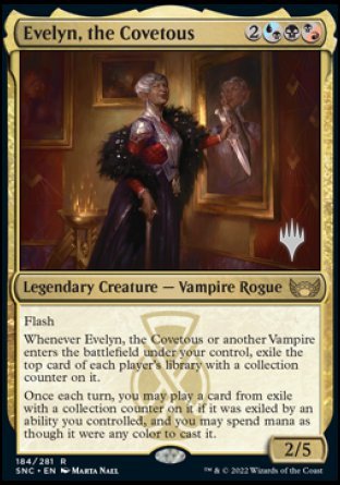 Evelyn, the Covetous (Promo Pack) [Streets of New Capenna Promos] | Sanctuary Gaming