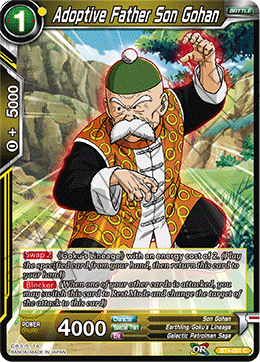 Adoptive Father Son Gohan (Reprint) (BT4-091) [Battle Evolution Booster] | Sanctuary Gaming