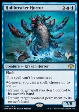 Hullbreaker Horror (Promo Pack) [Innistrad: Crimson Vow Promos] | Sanctuary Gaming