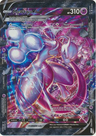 Mewtwo V-Union (Jumbo Card) [Sword & Shield: Black Star Promos] | Sanctuary Gaming