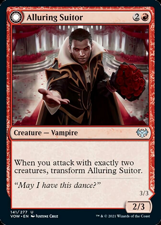 Alluring Suitor // Deadly Dancer [Innistrad: Crimson Vow] | Sanctuary Gaming