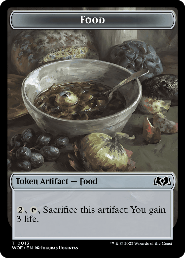 Food (0013) Token [Wilds of Eldraine Tokens] | Sanctuary Gaming