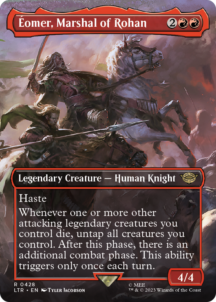 Eomer, Marshal of Rohan (Borderless Alternate Art) [The Lord of the Rings: Tales of Middle-Earth] | Sanctuary Gaming