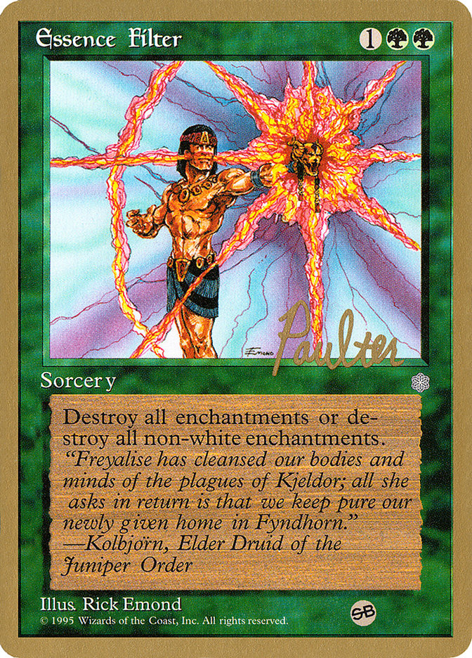 Essence Filter (Preston Poulter) (SB) [Pro Tour Collector Set] | Sanctuary Gaming