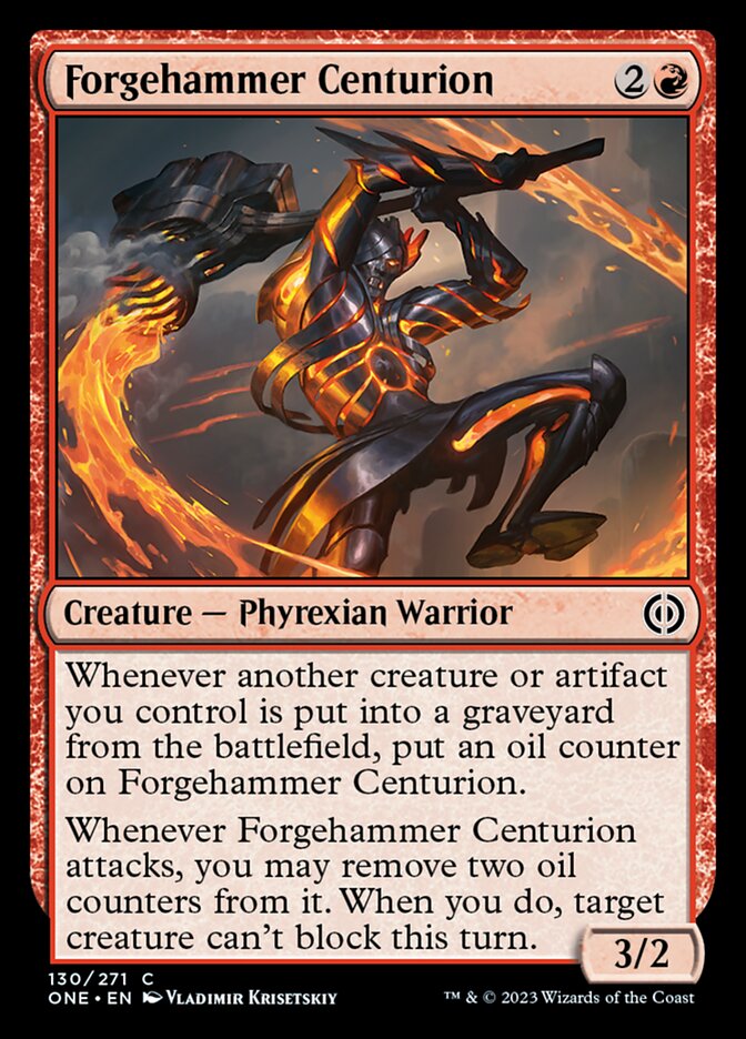 Forgehammer Centurion [Phyrexia: All Will Be One] | Sanctuary Gaming