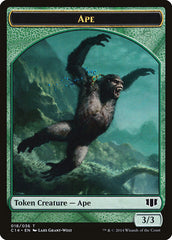 Ape // Zombie (011/036) Double-sided Token [Commander 2014 Tokens] | Sanctuary Gaming