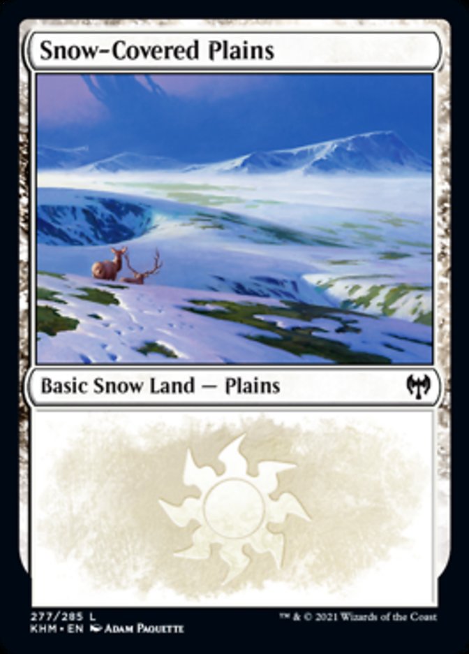 Snow-Covered Plains (277) [Kaldheim] | Sanctuary Gaming