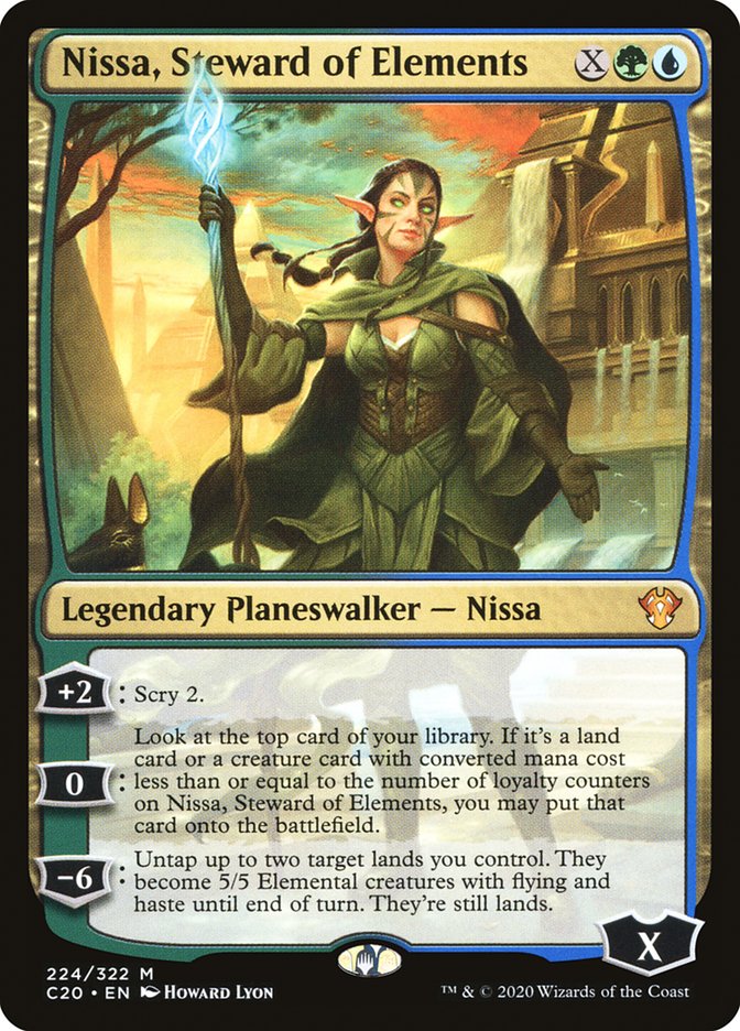 Nissa, Steward of Elements [Commander 2020] | Sanctuary Gaming