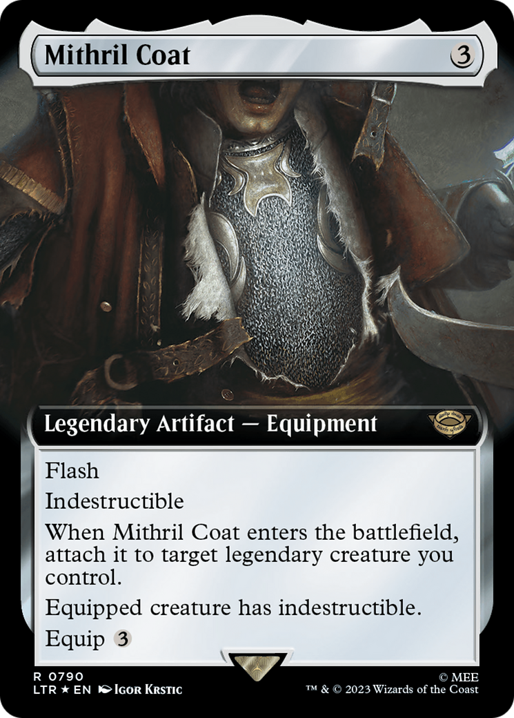 Mithril Coat (Extended Art) (Surge Foil) [The Lord of the Rings: Tales of Middle-Earth] | Sanctuary Gaming