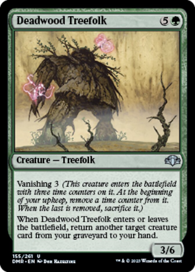 Deadwood Treefolk [Dominaria Remastered] | Sanctuary Gaming
