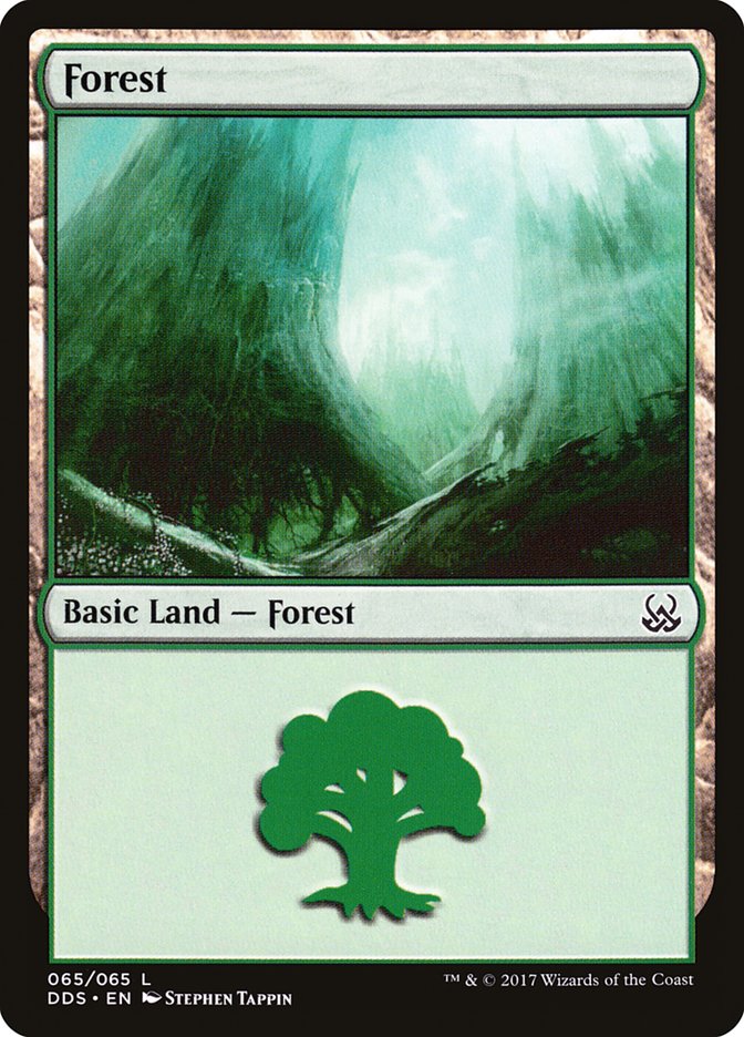 Forest (65) [Duel Decks: Mind vs. Might] | Sanctuary Gaming