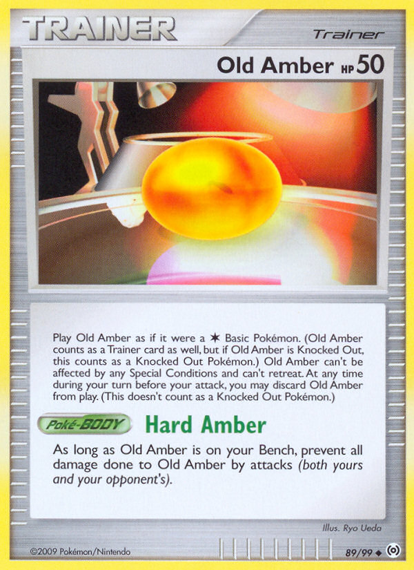 Old Amber (89/99) [Platinum: Arceus] | Sanctuary Gaming