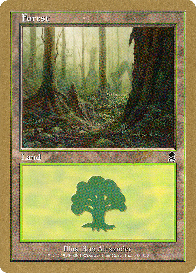 Forest (rl348) (Raphael Levy) [World Championship Decks 2002] | Sanctuary Gaming
