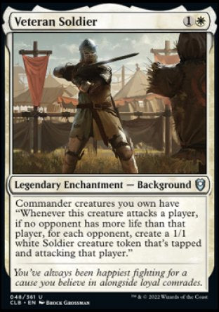 Veteran Soldier [Commander Legends: Battle for Baldur's Gate] | Sanctuary Gaming