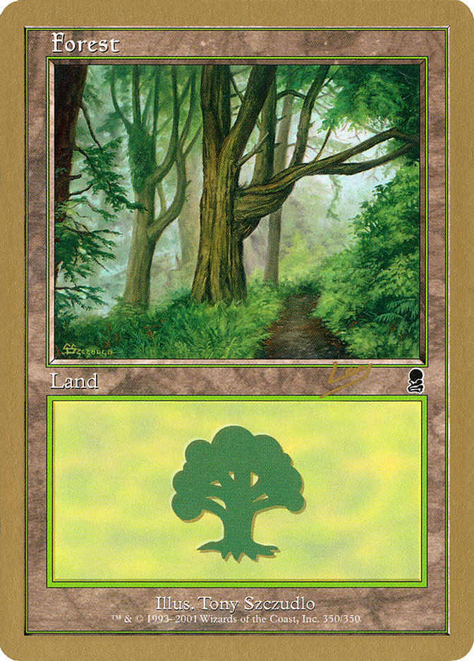 Forest (rl350) (Raphael Levy) [World Championship Decks 2002] | Sanctuary Gaming