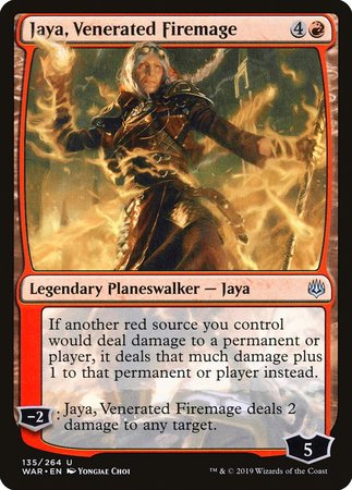 Jaya, Venerated Firemage [War of the Spark] | Sanctuary Gaming