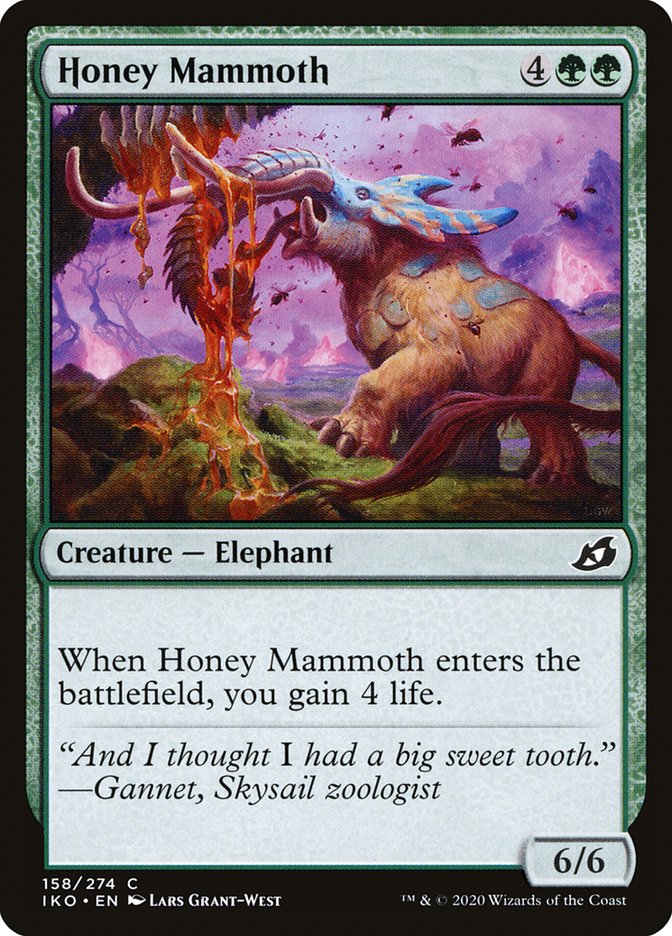 Honey Mammoth [Ikoria: Lair of Behemoths] | Sanctuary Gaming