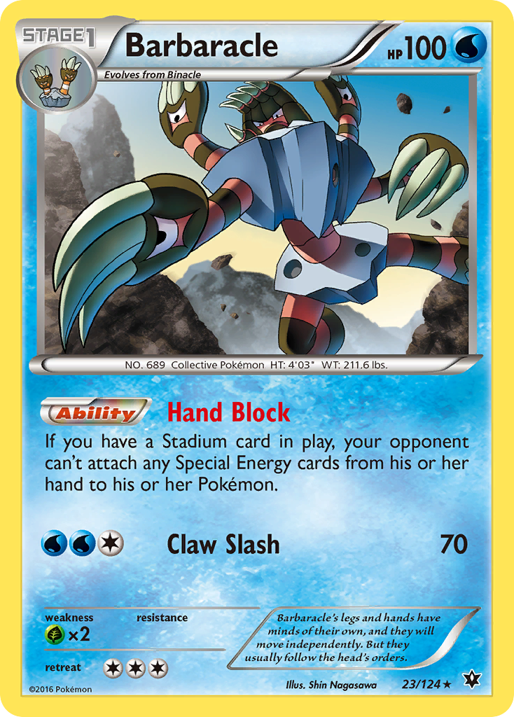 Barbaracle (23/124) [XY: Fates Collide] | Sanctuary Gaming