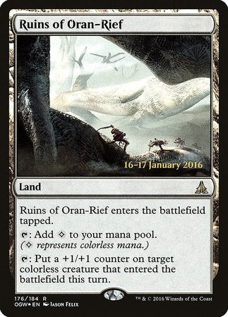 Ruins of Oran-Rief [Oath of the Gatewatch Promos] | Sanctuary Gaming