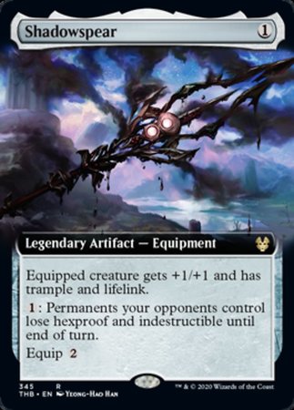 Shadowspear (Extended Art) [Theros Beyond Death] | Sanctuary Gaming