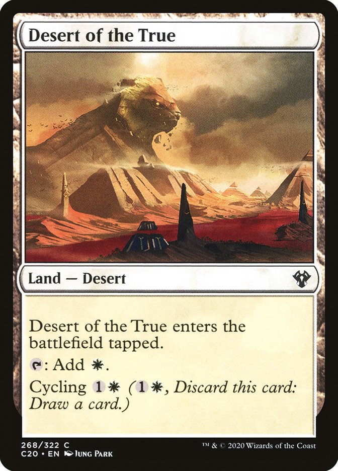 Desert of the True [Commander 2020] | Sanctuary Gaming
