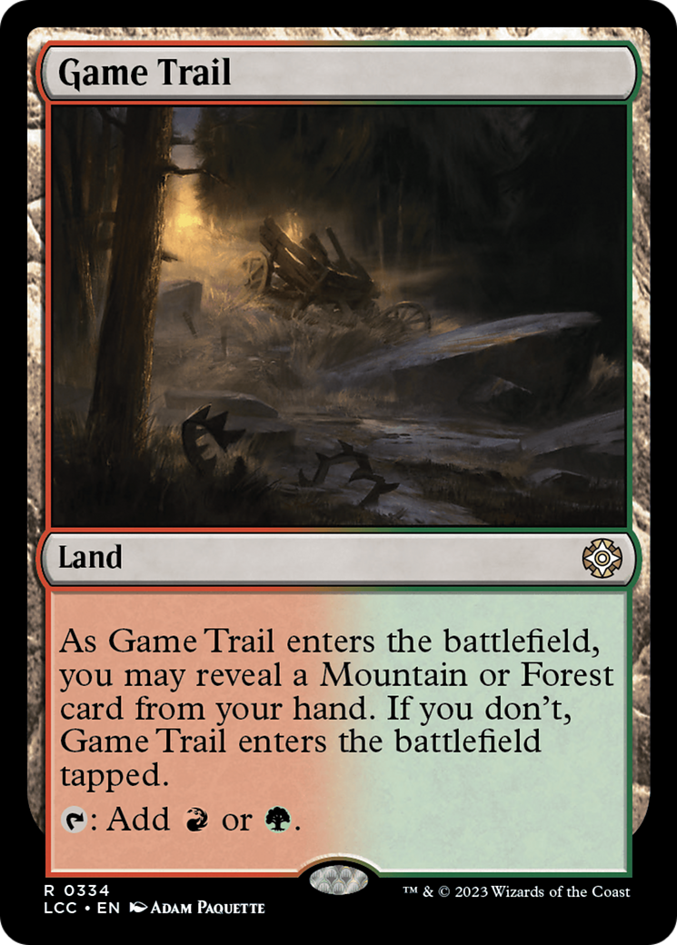 Game Trail [The Lost Caverns of Ixalan Commander] | Sanctuary Gaming