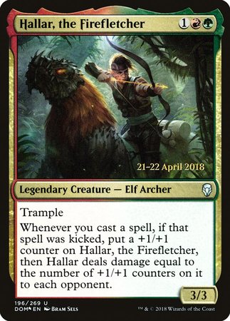 Hallar, the Firefletcher [Dominaria Promos] | Sanctuary Gaming