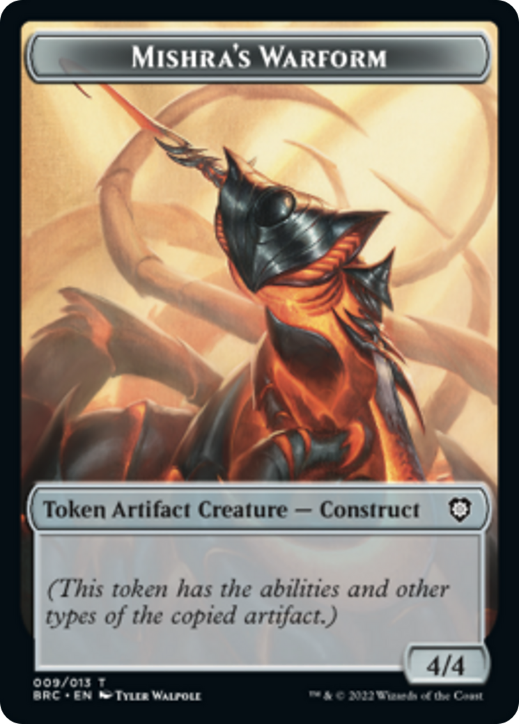 Mishra's Warform // Inkling Double-Sided Token [The Brothers' War Commander Tokens] | Sanctuary Gaming