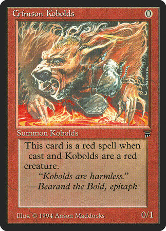 Crimson Kobolds [Legends] | Sanctuary Gaming