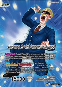 Announcer // Announcer, the Pro Commentator Returns! (P-269) [Promotion Cards] | Sanctuary Gaming