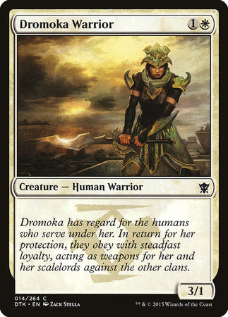 Dromoka Warrior [Dragons of Tarkir] | Sanctuary Gaming