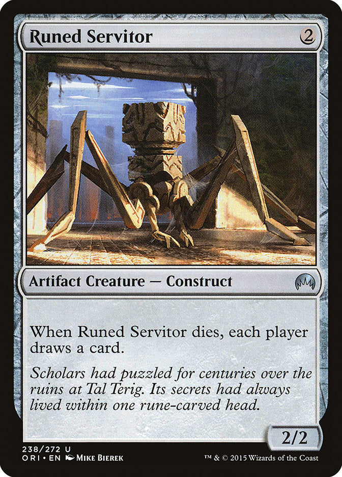 Runed Servitor [Magic Origins] | Sanctuary Gaming