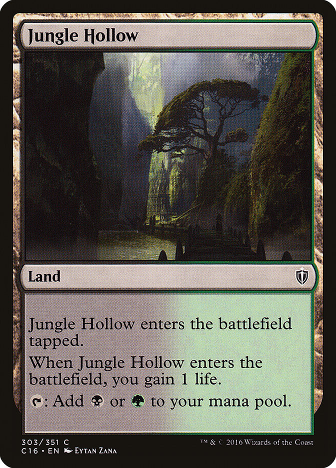 Jungle Hollow [Commander 2016] | Sanctuary Gaming