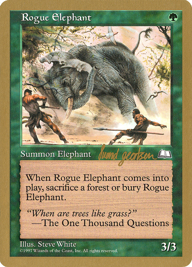 Rogue Elephant (Svend Geertsen) [World Championship Decks 1997] | Sanctuary Gaming