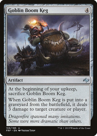 Goblin Boom Keg [Fate Reforged] | Sanctuary Gaming