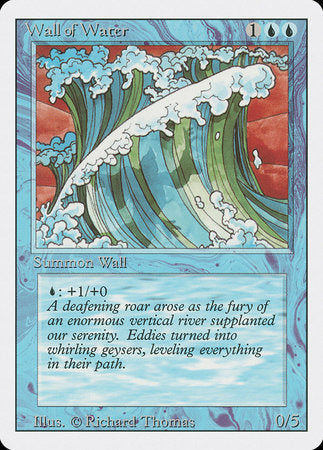Wall of Water [Revised Edition] | Sanctuary Gaming