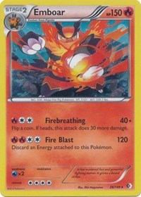 Emboar (26/149) (Cosmos Holo) (Blister Exclusive) [Black & White: Boundaries Crossed] | Sanctuary Gaming