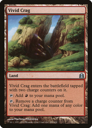 Vivid Crag [Commander 2011] | Sanctuary Gaming