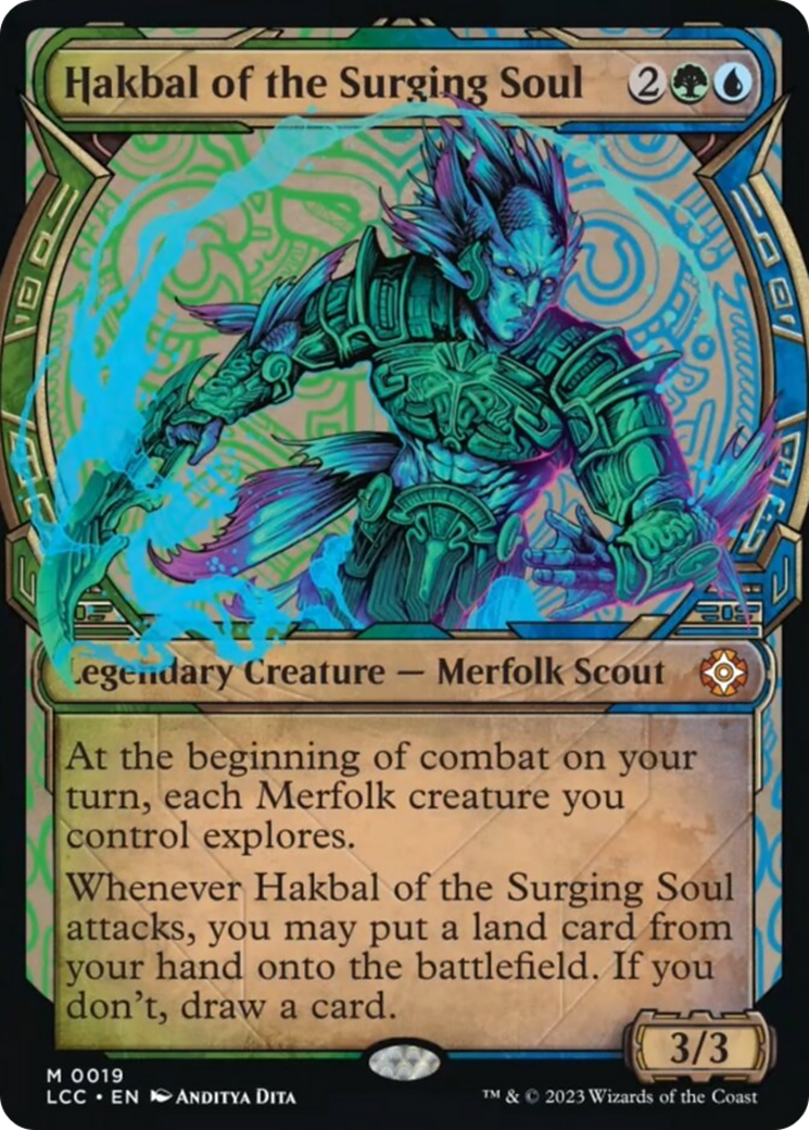 Hakbal of the Surging Soul (Showcase) [The Lost Caverns of Ixalan Commander] | Sanctuary Gaming