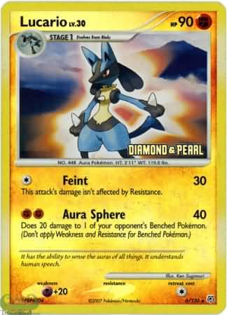 Lucario (6/130) [Burger King Promos: 2008 Collection] | Sanctuary Gaming